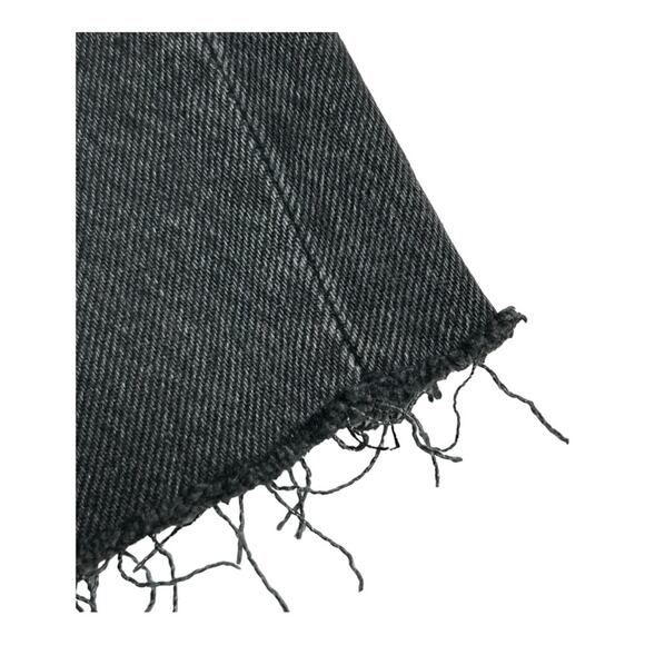 Reformation Midi Retooled Denim Skirt Seine Size 23 - Picture 4 of 8